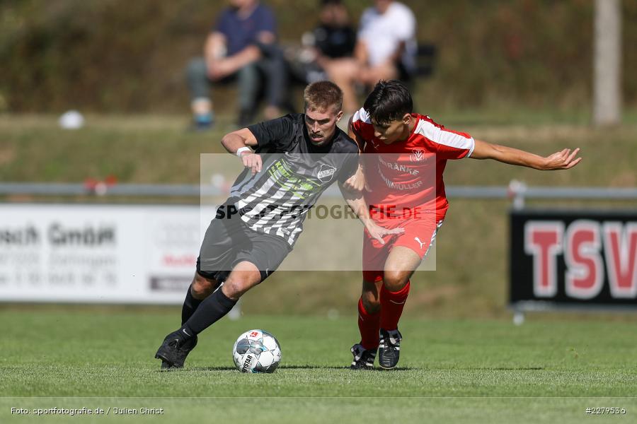 Veron Baumann, Philipp Gößwein, TV Wasserlos, TSV Retzbach, Bezirksliga Unterfranken West, 20.09.2020 - Bild-ID: 2279536 Veron Baumann, Philipp Gößwein, TV Wasserlos, TSV Retzbach, Bezirksliga Unterfranken West, 20.09.2020 - Bild-ID: 2279536