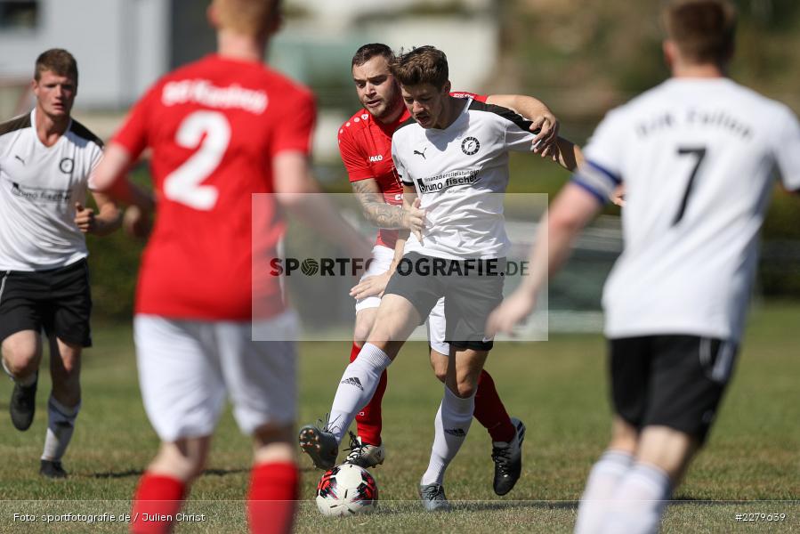 Maximilian Baur, Daniel Albert, Kreisklasse Würzburg, Gruppe 3, FC Karsbach, DJK Fellen, 20.09.2020 - Bild-ID: 2279639