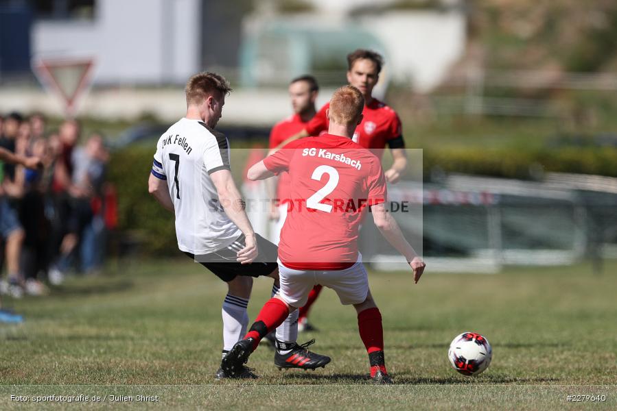 Jannik Schneider, Louis Baur, Kreisklasse Würzburg, Gruppe 3, FC Karsbach, DJK Fellen, 20.09.2020 - Bild-ID: 2279640