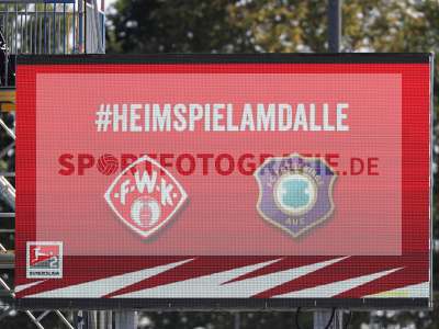 Fotos von FC Würzburger Kickers - FC Erzgebirge Aue auf sportfotografie.de