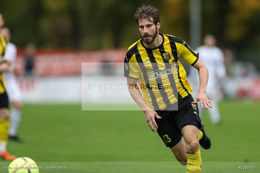 David Romminger, Sportgelände, Karlburg, 03.10.2020, sport, action, Fussball, Bayernliga Nord, Oktober 2020, DJK Vilzing, TSV Karlburg - Bild-ID: 2280756