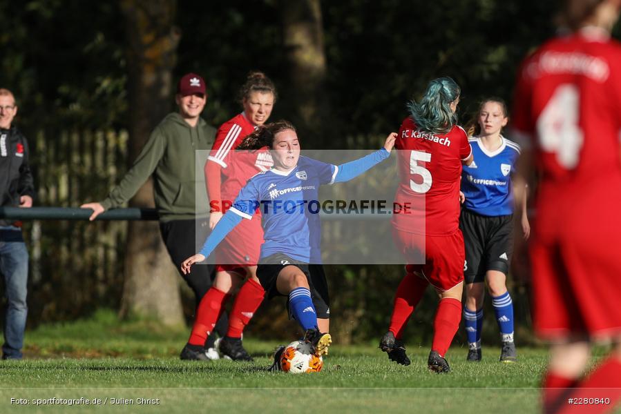 Lisa Blum, Leonie Küster, Sportgelände, Karsbach, 03.10.2020, sport, action, Fussball, Landesliga Frauen, Oktober 2020, FC Pegnitz, FC Karsbach - Bild-ID: 2280840 Lisa Blum, Leonie Küster, Sportgelände, Karsbach, 03.10.2020, sport, action, Fussball, Landesliga Frauen, Oktober 2020, FC Pegnitz, FC Karsbach - Bild-ID: 2280840