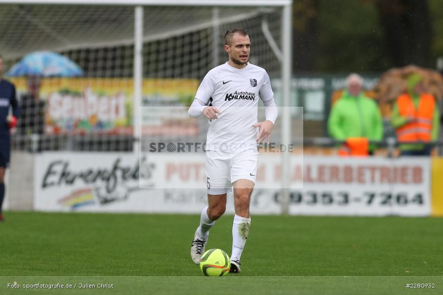 Marvin Schramm, Sportgelände, Karlburg, 03.10.2020, sport, action, Fussball, Bayernliga Nord, Oktober 2020, DJK Vilzing, TSV Karlburg - Bild-ID: 2280932 Marvin Schramm, Sportgelände, Karlburg, 03.10.2020, sport, action, Fussball, Bayernliga Nord, Oktober 2020, DJK Vilzing, TSV Karlburg - Bild-ID: 2280932