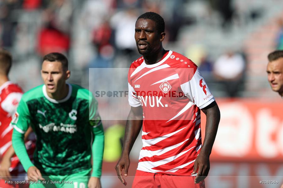 Douglas Franco Teixeira, FLYERALARM Arena, Würzburg, 04.10.2020, DFL, sport, action, Fussball, Deutschland, Oktober 2020, Saison 2020/2021, Bundesliga, 2. Bundesliga, SpVgg Greuther Fürth, FC Würzburger Kickers - Bild-ID: 2281086 Douglas Franco Teixeira, FLYERALARM Arena, Würzburg, 04.10.2020, DFL, sport, action, Fussball, Deutschland, Oktober 2020, Saison 2020/2021, Bundesliga, 2. Bundesliga, SpVgg Greuther Fürth, FC Würzburger Kickers - Bild-ID: 2281086