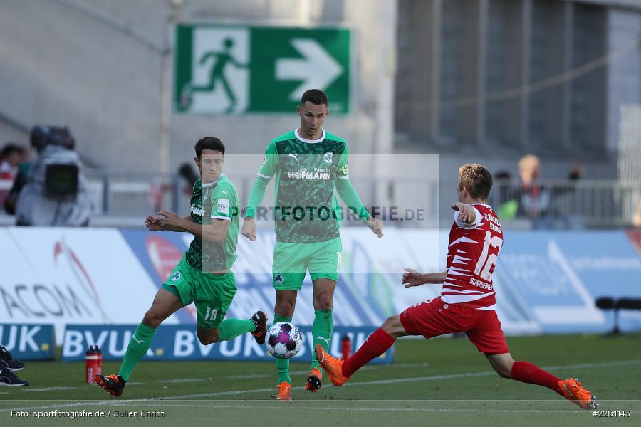 Marco Meyerhöfer, Patrick Sontheimer, Branimir Hrgota, FLYERALARM Arena, Würzburg, 04.10.2020, DFL, sport, action, Fussball, Deutschland, Oktober 2020, Saison 2020/2021, Bundesliga, 2. Bundesliga, SpVgg Greuther Fürth, FC Würzburger Kickers - Bild-ID: 2281143 Marco Meyerhöfer, Patrick Sontheimer, Branimir Hrgota, FLYERALARM Arena, Würzburg, 04.10.2020, DFL, sport, action, Fussball, Deutschland, Oktober 2020, Saison 2020/2021, Bundesliga, 2. Bundesliga, SpVgg Greuther Fürth, FC Würzburger Kickers - Bild-ID: 2281143