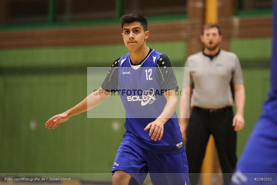 Abdurrahman Konuk, Erwin-Ammann-Halle, Karlstadt, 10.10.2020, sport, action, Saison, Halle, Deutschland, Oktober 2020, Bezirksliga Unterfranken, Basketball, DJK Schweinfurt 2, TSV Karlstadt - Bild-ID: 2282332