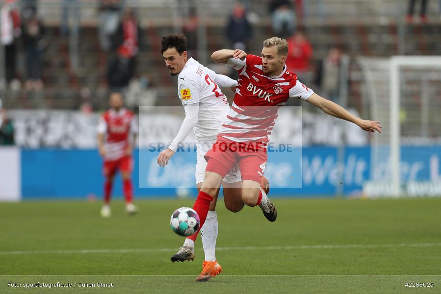 Lars Dietz, Janni Serra, FLYERALARM Arena, Würzburg, 18.10.2020, sport, action, Saison 2020/2021, soccer, sports, 2. Bundesliga, Deutschland, Oktober 2020, KSV, Holstein Kiel, FC Würzburger Kickers - Bild-ID: 2283025 Lars Dietz, Janni Serra, FLYERALARM Arena, Würzburg, 18.10.2020, sport, action, Saison 2020/2021, soccer, sports, 2. Bundesliga, Deutschland, Oktober 2020, KSV, Holstein Kiel, FC Würzburger Kickers - Bild-ID: 2283025
