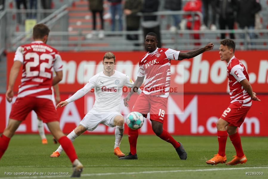 Alexander Mühling, FLYERALARM Arena, Würzburg, 18.10.2020, sport, action, Saison 2020/2021, soccer, sports, 2. Bundesliga, Deutschland, Oktober 2020, KSV, Holstein Kiel, FC Würzburger Kickers - Bild-ID: 2283030