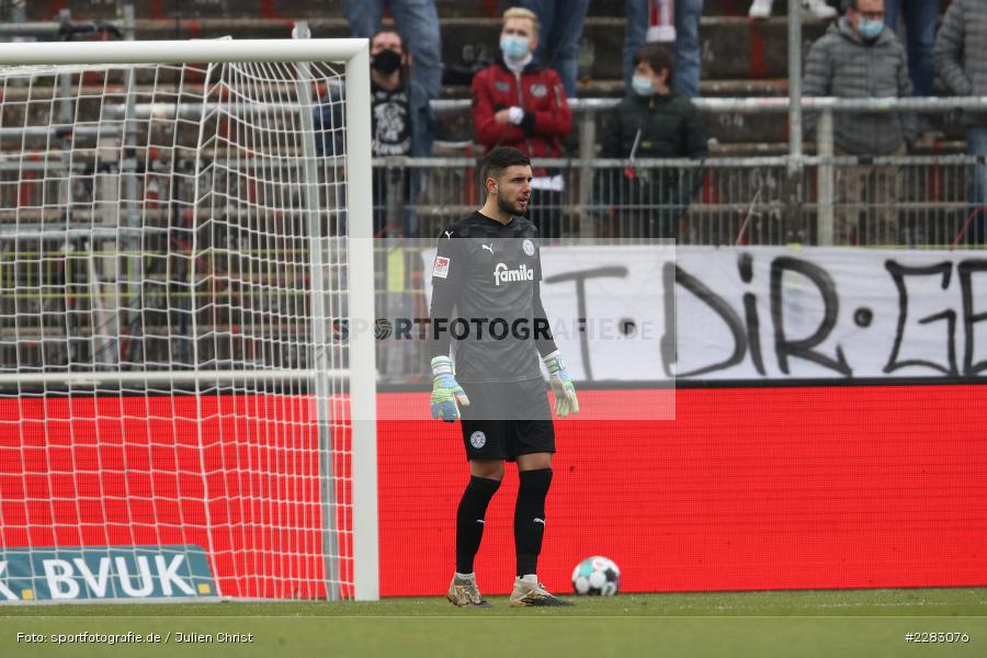 Torwart, Ioannis Gelios, FLYERALARM Arena, Würzburg, 18.10.2020, sport, action, Saison 2020/2021, soccer, sports, 2. Bundesliga, Deutschland, Oktober 2020, KSV, Holstein Kiel, FC Würzburger Kickers - Bild-ID: 2283076 Torwart, Ioannis Gelios, FLYERALARM Arena, Würzburg, 18.10.2020, sport, action, Saison 2020/2021, soccer, sports, 2. Bundesliga, Deutschland, Oktober 2020, KSV, Holstein Kiel, FC Würzburger Kickers - Bild-ID: 2283076