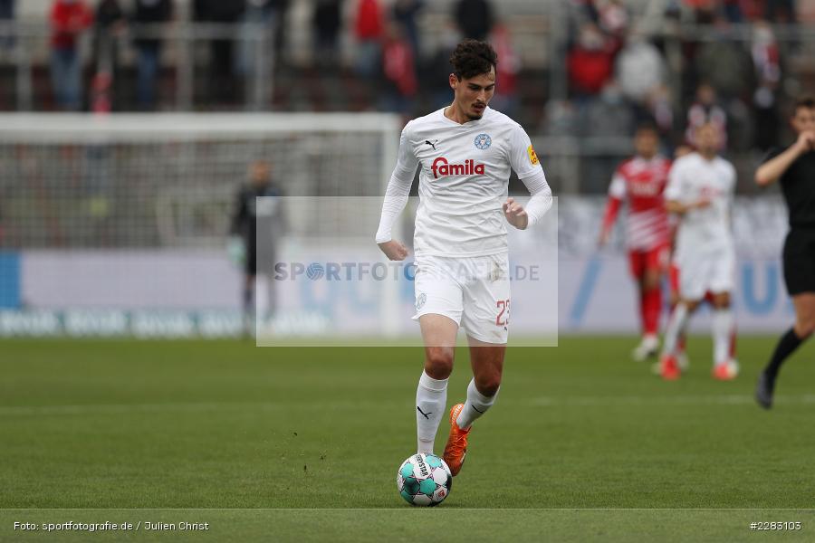 Janni Luca Serra, Janni Serra, FLYERALARM Arena, Würzburg, 18.10.2020, sport, action, Saison 2020/2021, soccer, sports, 2. Bundesliga, Deutschland, Oktober 2020, KSV, Holstein Kiel, FC Würzburger Kickers - Bild-ID: 2283103 Janni Luca Serra, Janni Serra, FLYERALARM Arena, Würzburg, 18.10.2020, sport, action, Saison 2020/2021, soccer, sports, 2. Bundesliga, Deutschland, Oktober 2020, KSV, Holstein Kiel, FC Würzburger Kickers - Bild-ID: 2283103