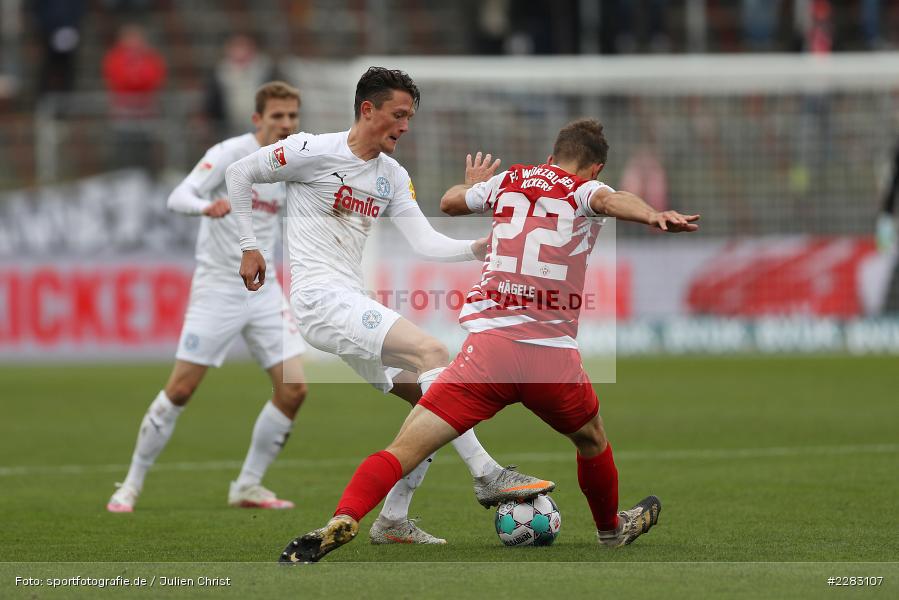 Daniel Hägele, Fabian Reese, FLYERALARM Arena, Würzburg, 18.10.2020, sport, action, Saison 2020/2021, soccer, sports, 2. Bundesliga, Deutschland, Oktober 2020, KSV, Holstein Kiel, FC Würzburger Kickers - Bild-ID: 2283107 Daniel Hägele, Fabian Reese, FLYERALARM Arena, Würzburg, 18.10.2020, sport, action, Saison 2020/2021, soccer, sports, 2. Bundesliga, Deutschland, Oktober 2020, KSV, Holstein Kiel, FC Würzburger Kickers - Bild-ID: 2283107