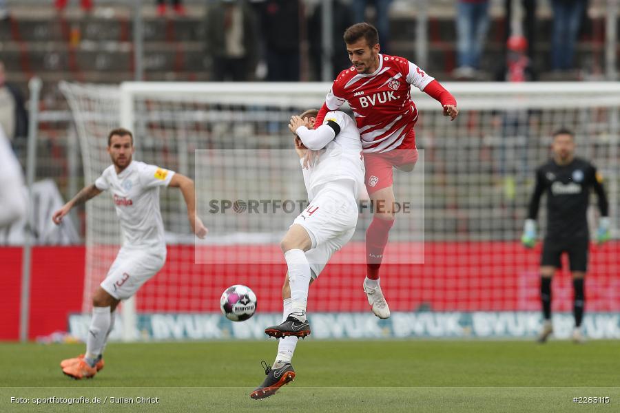 Hauke Wahl, Vladimir Nikolov, FLYERALARM Arena, Würzburg, 18.10.2020, sport, action, Saison 2020/2021, soccer, sports, 2. Bundesliga, Deutschland, Oktober 2020, KSV, Holstein Kiel, FC Würzburger Kickers - Bild-ID: 2283115 Hauke Wahl, Vladimir Nikolov, FLYERALARM Arena, Würzburg, 18.10.2020, sport, action, Saison 2020/2021, soccer, sports, 2. Bundesliga, Deutschland, Oktober 2020, KSV, Holstein Kiel, FC Würzburger Kickers - Bild-ID: 2283115
