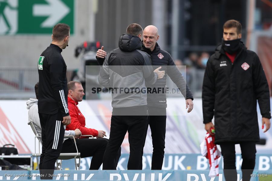 Handshake, Begrüßung, Ole Werner, Marco Antwerpen, FLYERALARM Arena, Würzburg, 18.10.2020, sport, action, Saison 2020/2021, soccer, sports, 2. Bundesliga, Deutschland, Oktober 2020, KSV, Holstein Kiel, FC Würzburger Kickers - Bild-ID: 2283124 Handshake, Begrüßung, Ole Werner, Marco Antwerpen, FLYERALARM Arena, Würzburg, 18.10.2020, sport, action, Saison 2020/2021, soccer, sports, 2. Bundesliga, Deutschland, Oktober 2020, KSV, Holstein Kiel, FC Würzburger Kickers - Bild-ID: 2283124