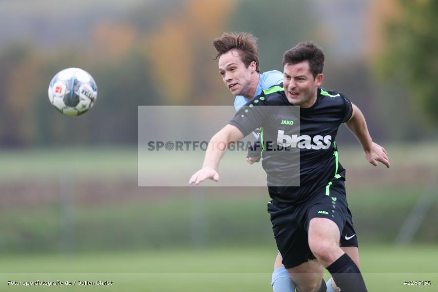 sports, sport, soccer, action, TuS Aschaffenburg-Leider, Tim Eisenmann, TSV Retzbach, Sportgelände, Saison 2019/2020, Retzbach, Oktober 2020, Felix Schäfer, Deutschland, Bezirksliga Unterfranken West, 18.10.2020 - Bild-ID: 2283135 sports, sport, soccer, action, TuS Aschaffenburg-Leider, Tim Eisenmann, TSV Retzbach, Sportgelände, Saison 2019/2020, Retzbach, Oktober 2020, Felix Schäfer, Deutschland, Bezirksliga Unterfranken West, 18.10.2020 - Bild-ID: 2283135
