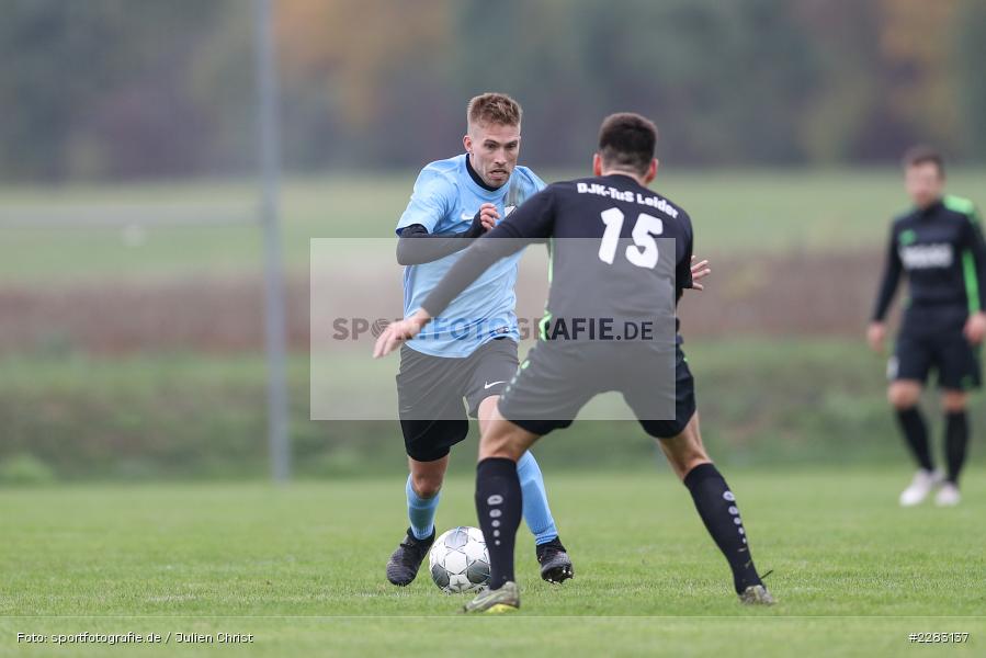 sports, sport, soccer, action, TuS Aschaffenburg-Leider, TSV Retzbach, Sportgelände, Saison 2019/2020, Retzbach, Philipp Gößwein, Oktober 2020, Marco Foitzik, Deutschland, Bezirksliga Unterfranken West, 18.10.2020 - Bild-ID: 2283137