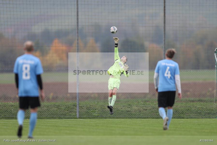 sports, sport, soccer, action, TuS Aschaffenburg-Leider, Tor, TSV Retzbach, Sportgelände, Saison 2019/2020, Retzbach, Oktober 2020, Lupfer, Felix Kühnlein, Deutschland, Bezirksliga Unterfranken West, 18.10.2020 - Bild-ID: 2283144 sports, sport, soccer, action, TuS Aschaffenburg-Leider, Tor, TSV Retzbach, Sportgelände, Saison 2019/2020, Retzbach, Oktober 2020, Lupfer, Felix Kühnlein, Deutschland, Bezirksliga Unterfranken West, 18.10.2020 - Bild-ID: 2283144