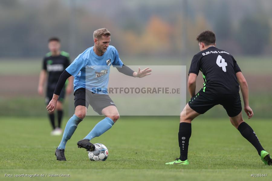 sports, sport, soccer, action, TuS Aschaffenburg-Leider, TSV Retzbach, Sportgelände, Saison 2019/2020, Retzbach, Oktober 2020, Luis Brunn, Felix Strohmenger, Deutschland, Bezirksliga Unterfranken West, 18.10.2020 - Bild-ID: 2283147 sports, sport, soccer, action, TuS Aschaffenburg-Leider, TSV Retzbach, Sportgelände, Saison 2019/2020, Retzbach, Oktober 2020, Luis Brunn, Felix Strohmenger, Deutschland, Bezirksliga Unterfranken West, 18.10.2020 - Bild-ID: 2283147