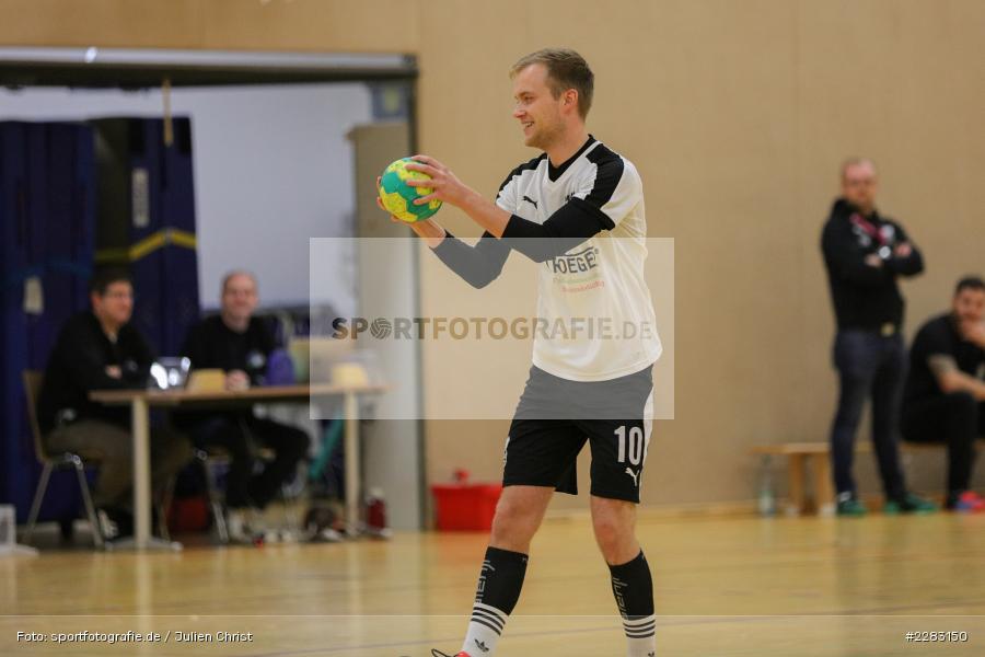 Alexander Klüpfel, Raiffeisen-Sporthalle, Thüngersheim, 18.10.2020, sport, action, Saison 2020/2021, Handball, sports, Bezirksliga Herren, Deutschland, Oktober 2020, TSV Karlstadt, HSV Thüngersheim - Bild-ID: 2283150 Alexander Klüpfel, Raiffeisen-Sporthalle, Thüngersheim, 18.10.2020, sport, action, Saison 2020/2021, Handball, sports, Bezirksliga Herren, Deutschland, Oktober 2020, TSV Karlstadt, HSV Thüngersheim - Bild-ID: 2283150