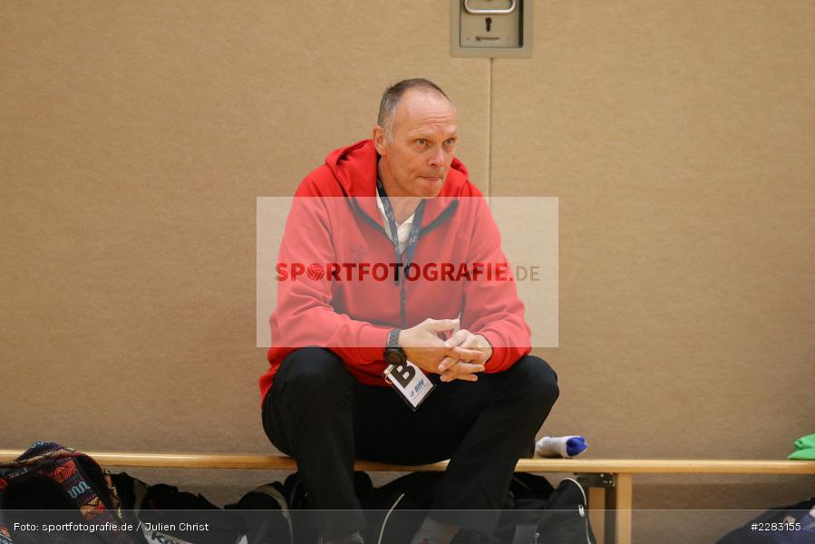 Klaus Sieß, Raiffeisen-Sporthalle, Thüngersheim, 18.10.2020, sport, action, Saison 2020/2021, Handball, sports, Bezirksliga Herren, Deutschland, Oktober 2020, TSV Karlstadt, HSV Thüngersheim - Bild-ID: 2283155 Klaus Sieß, Raiffeisen-Sporthalle, Thüngersheim, 18.10.2020, sport, action, Saison 2020/2021, Handball, sports, Bezirksliga Herren, Deutschland, Oktober 2020, TSV Karlstadt, HSV Thüngersheim - Bild-ID: 2283155