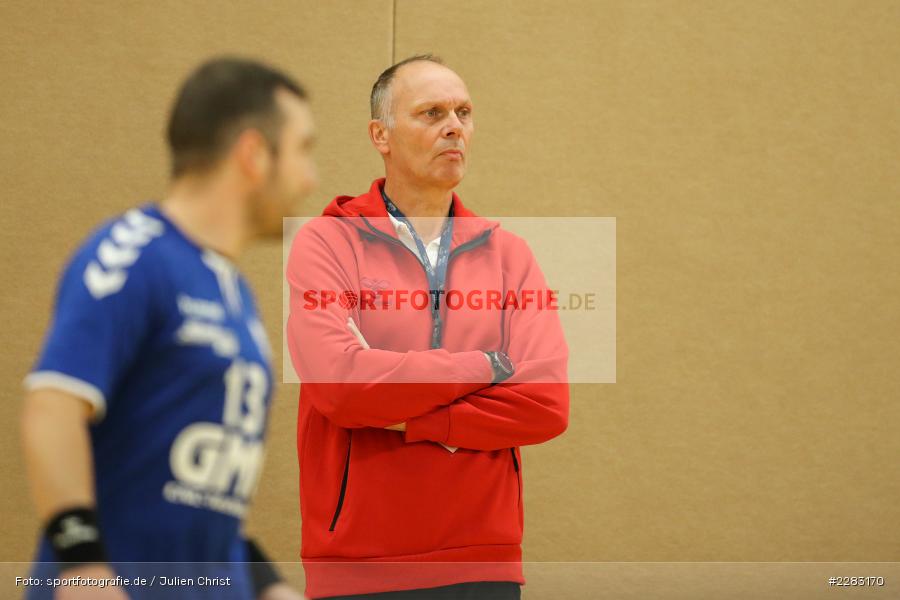 Klaus Sieß, Raiffeisen-Sporthalle, Thüngersheim, 18.10.2020, sport, action, Saison 2020/2021, Handball, sports, Bezirksliga Herren, Deutschland, Oktober 2020, TSV Karlstadt, HSV Thüngersheim - Bild-ID: 2283170 Klaus Sieß, Raiffeisen-Sporthalle, Thüngersheim, 18.10.2020, sport, action, Saison 2020/2021, Handball, sports, Bezirksliga Herren, Deutschland, Oktober 2020, TSV Karlstadt, HSV Thüngersheim - Bild-ID: 2283170