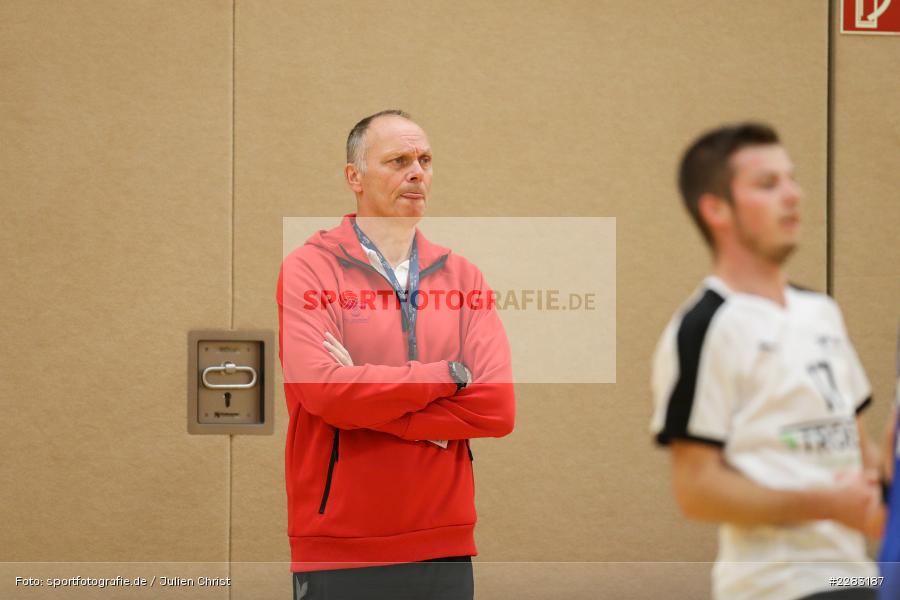 Klaus Sieß, Raiffeisen-Sporthalle, Thüngersheim, 18.10.2020, sport, action, Saison 2020/2021, Handball, sports, Bezirksliga Herren, Deutschland, Oktober 2020, TSV Karlstadt, HSV Thüngersheim - Bild-ID: 2283187 Klaus Sieß, Raiffeisen-Sporthalle, Thüngersheim, 18.10.2020, sport, action, Saison 2020/2021, Handball, sports, Bezirksliga Herren, Deutschland, Oktober 2020, TSV Karlstadt, HSV Thüngersheim - Bild-ID: 2283187