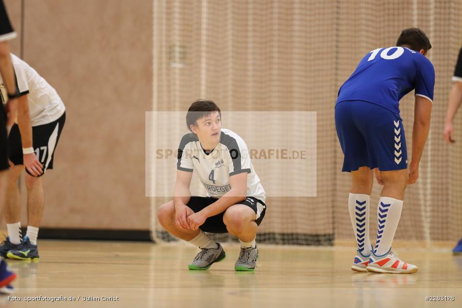 Niklas Kümmet, Raiffeisen-Sporthalle, Thüngersheim, 18.10.2020, sport, action, Saison 2020/2021, Handball, sports, Bezirksliga Herren, Deutschland, Oktober 2020, TSV Karlstadt, HSV Thüngersheim - Bild-ID: 2283198 Niklas Kümmet, Raiffeisen-Sporthalle, Thüngersheim, 18.10.2020, sport, action, Saison 2020/2021, Handball, sports, Bezirksliga Herren, Deutschland, Oktober 2020, TSV Karlstadt, HSV Thüngersheim - Bild-ID: 2283198