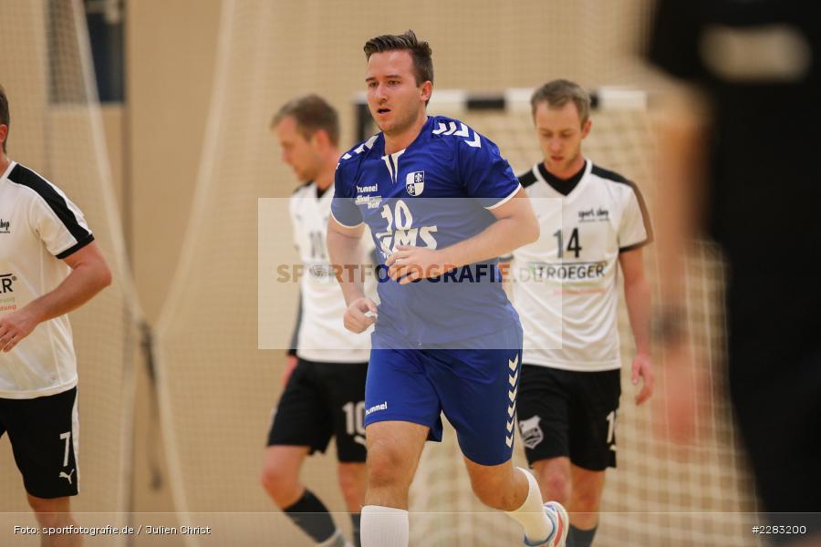 Andreas Obert, Raiffeisen-Sporthalle, Thüngersheim, 18.10.2020, sport, action, Saison 2020/2021, Handball, sports, Bezirksliga Herren, Deutschland, Oktober 2020, TSV Karlstadt, HSV Thüngersheim - Bild-ID: 2283200 Andreas Obert, Raiffeisen-Sporthalle, Thüngersheim, 18.10.2020, sport, action, Saison 2020/2021, Handball, sports, Bezirksliga Herren, Deutschland, Oktober 2020, TSV Karlstadt, HSV Thüngersheim - Bild-ID: 2283200