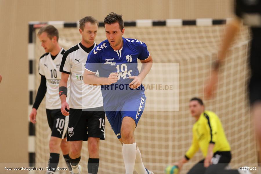 Andreas Obert, Raiffeisen-Sporthalle, Thüngersheim, 18.10.2020, sport, action, Saison 2020/2021, Handball, sports, Bezirksliga Herren, Deutschland, Oktober 2020, TSV Karlstadt, HSV Thüngersheim - Bild-ID: 2283202 Andreas Obert, Raiffeisen-Sporthalle, Thüngersheim, 18.10.2020, sport, action, Saison 2020/2021, Handball, sports, Bezirksliga Herren, Deutschland, Oktober 2020, TSV Karlstadt, HSV Thüngersheim - Bild-ID: 2283202