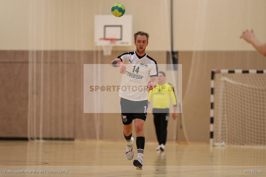 Sebastian Klüpfel, Raiffeisen-Sporthalle, Thüngersheim, 18.10.2020, sport, action, Saison 2020/2021, Handball, sports, Bezirksliga Herren, Deutschland, Oktober 2020, TSV Karlstadt, HSV Thüngersheim - Bild-ID: 2283228 Sebastian Klüpfel, Raiffeisen-Sporthalle, Thüngersheim, 18.10.2020, sport, action, Saison 2020/2021, Handball, sports, Bezirksliga Herren, Deutschland, Oktober 2020, TSV Karlstadt, HSV Thüngersheim - Bild-ID: 2283228