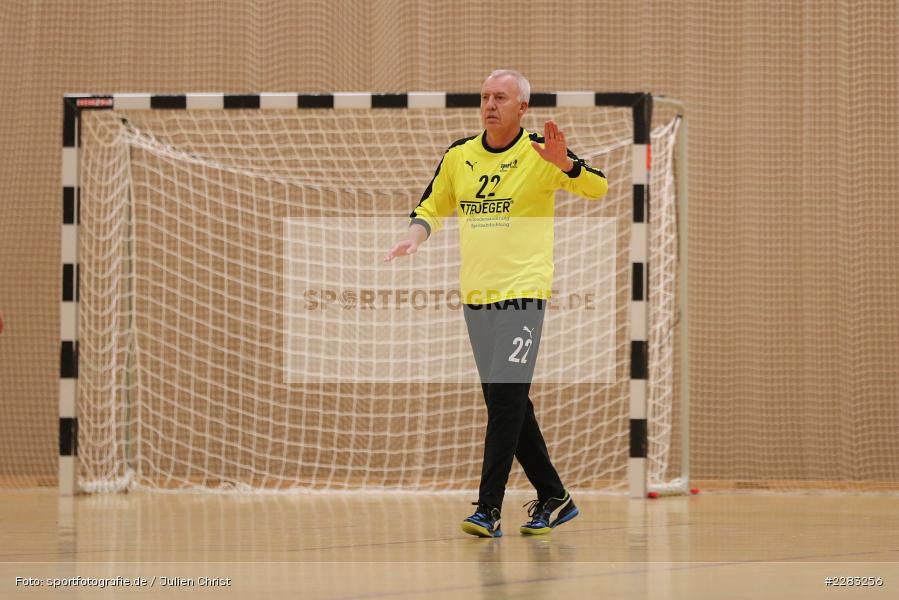 Michael Spahn, Raiffeisen-Sporthalle, Thüngersheim, 18.10.2020, sport, action, Saison 2020/2021, Handball, sports, Bezirksliga Herren, Deutschland, Oktober 2020, TSV Karlstadt, HSV Thüngersheim - Bild-ID: 2283256 Michael Spahn, Raiffeisen-Sporthalle, Thüngersheim, 18.10.2020, sport, action, Saison 2020/2021, Handball, sports, Bezirksliga Herren, Deutschland, Oktober 2020, TSV Karlstadt, HSV Thüngersheim - Bild-ID: 2283256