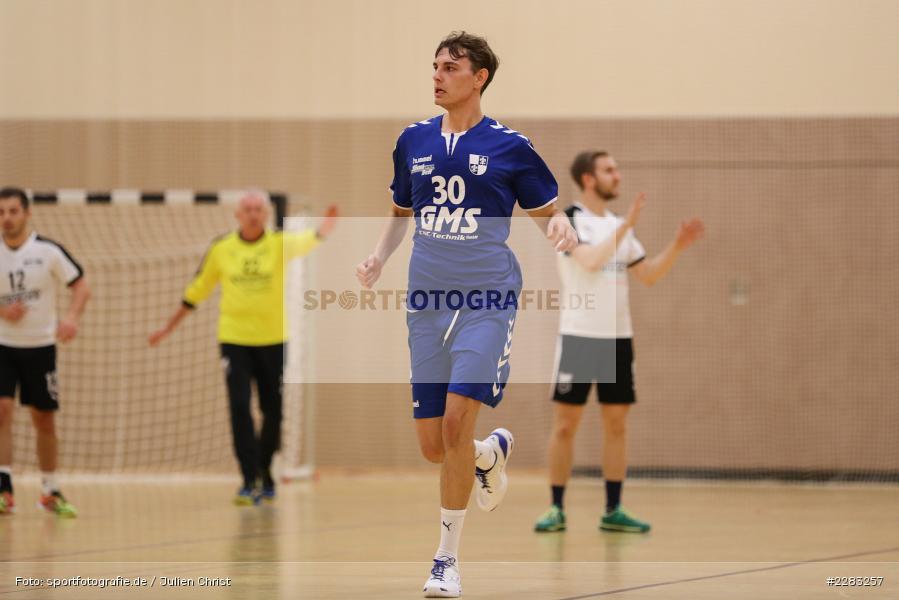 Henrik Jöst, Raiffeisen-Sporthalle, Thüngersheim, 18.10.2020, sport, action, Saison 2020/2021, Handball, sports, Bezirksliga Herren, Deutschland, Oktober 2020, TSV Karlstadt, HSV Thüngersheim - Bild-ID: 2283257 Henrik Jöst, Raiffeisen-Sporthalle, Thüngersheim, 18.10.2020, sport, action, Saison 2020/2021, Handball, sports, Bezirksliga Herren, Deutschland, Oktober 2020, TSV Karlstadt, HSV Thüngersheim - Bild-ID: 2283257