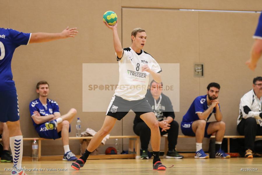 Sebastian Bauer, Raiffeisen-Sporthalle, Thüngersheim, 18.10.2020, sport, action, Saison 2020/2021, Handball, sports, Bezirksliga Herren, Deutschland, Oktober 2020, TSV Karlstadt, HSV Thüngersheim - Bild-ID: 2283259 Sebastian Bauer, Raiffeisen-Sporthalle, Thüngersheim, 18.10.2020, sport, action, Saison 2020/2021, Handball, sports, Bezirksliga Herren, Deutschland, Oktober 2020, TSV Karlstadt, HSV Thüngersheim - Bild-ID: 2283259
