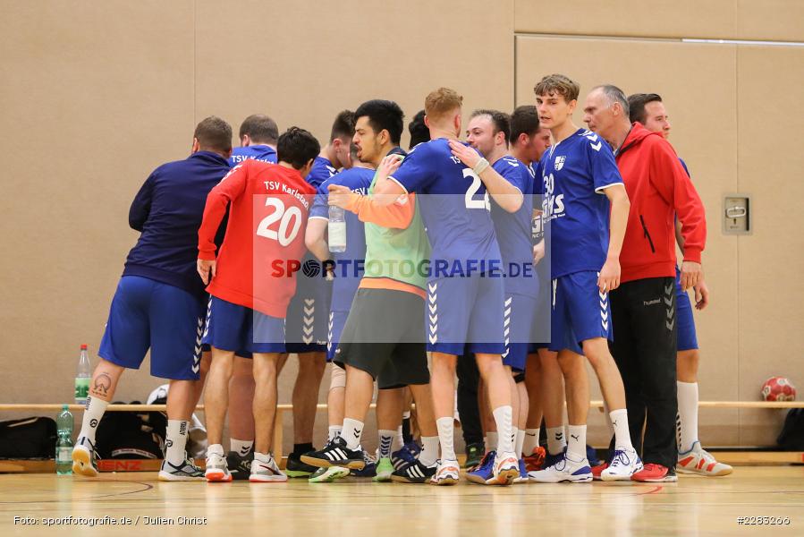 Mannschaftskreis, Raiffeisen-Sporthalle, Thüngersheim, 18.10.2020, sport, action, Saison 2020/2021, Handball, sports, Bezirksliga Herren, Deutschland, Oktober 2020, TSV Karlstadt, HSV Thüngersheim - Bild-ID: 2283266 Mannschaftskreis, Raiffeisen-Sporthalle, Thüngersheim, 18.10.2020, sport, action, Saison 2020/2021, Handball, sports, Bezirksliga Herren, Deutschland, Oktober 2020, TSV Karlstadt, HSV Thüngersheim - Bild-ID: 2283266
