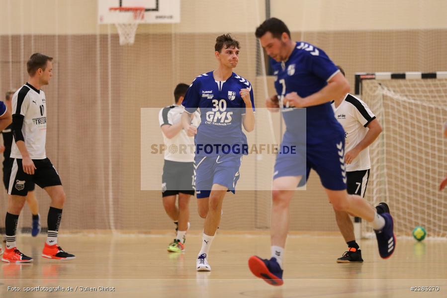Jubeln, Henrik Jöst, Raiffeisen-Sporthalle, Thüngersheim, 18.10.2020, sport, action, Saison 2020/2021, Handball, sports, Bezirksliga Herren, Deutschland, Oktober 2020, TSV Karlstadt, HSV Thüngersheim - Bild-ID: 2283270 Jubeln, Henrik Jöst, Raiffeisen-Sporthalle, Thüngersheim, 18.10.2020, sport, action, Saison 2020/2021, Handball, sports, Bezirksliga Herren, Deutschland, Oktober 2020, TSV Karlstadt, HSV Thüngersheim - Bild-ID: 2283270