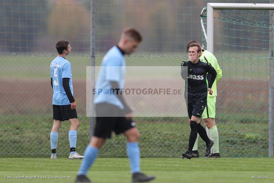 Daniel Meßner, sports, sport, soccer, action, TuS Aschaffenburg-Leider, TSV Retzbach, Sportgelände, Saison 2019/2020, Retzbach, Oktober 2020, Deutschland, Bezirksliga Unterfranken West, 18.10.2020 - Bild-ID: 2283293 Daniel Meßner, sports, sport, soccer, action, TuS Aschaffenburg-Leider, TSV Retzbach, Sportgelände, Saison 2019/2020, Retzbach, Oktober 2020, Deutschland, Bezirksliga Unterfranken West, 18.10.2020 - Bild-ID: 2283293