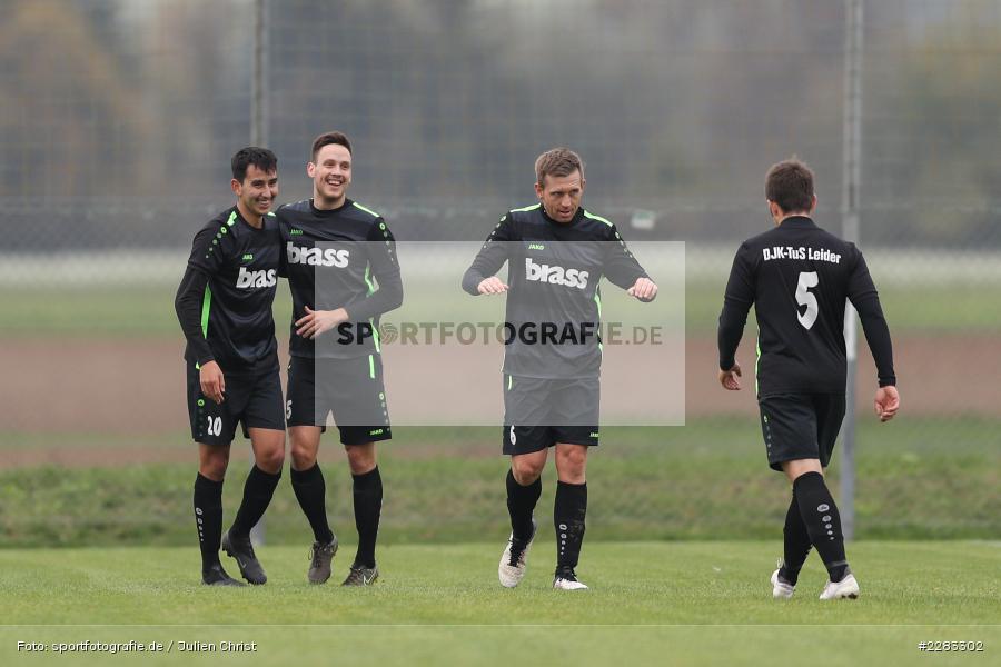 Marco Foitzik, Steffen Bolze, Sven Bolze, Enes Öncü, sports, sport, soccer, action, TuS Aschaffenburg-Leider, TSV Retzbach, Sportgelände, Saison 2019/2020, Retzbach, Oktober 2020, Deutschland, Bezirksliga Unterfranken West, 18.10.2020 - Bild-ID: 2283302