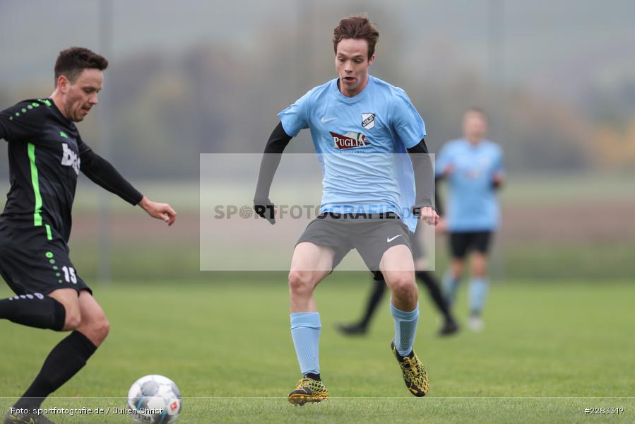 Tim Eisenmann, sports, sport, soccer, action, TuS Aschaffenburg-Leider, TSV Retzbach, Sportgelände, Saison 2019/2020, Retzbach, Oktober 2020, Deutschland, Bezirksliga Unterfranken West, 18.10.2020 - Bild-ID: 2283319 Tim Eisenmann, sports, sport, soccer, action, TuS Aschaffenburg-Leider, TSV Retzbach, Sportgelände, Saison 2019/2020, Retzbach, Oktober 2020, Deutschland, Bezirksliga Unterfranken West, 18.10.2020 - Bild-ID: 2283319