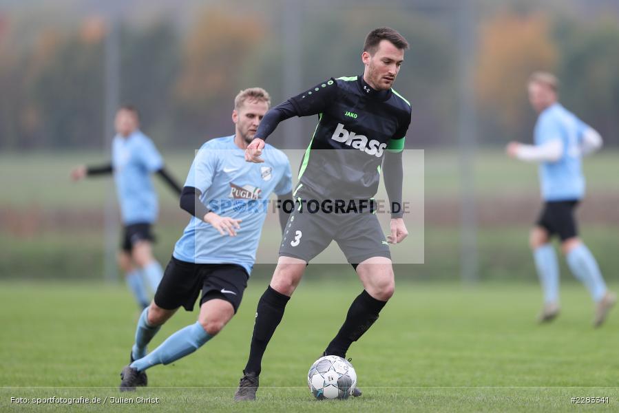 Felix Strohmenger, Lukas Fischer, sports, sport, soccer, action, TuS Aschaffenburg-Leider, TSV Retzbach, Sportgelände, Saison 2019/2020, Retzbach, Oktober 2020, Deutschland, Bezirksliga Unterfranken West, 18.10.2020 - Bild-ID: 2283341 Felix Strohmenger, Lukas Fischer, sports, sport, soccer, action, TuS Aschaffenburg-Leider, TSV Retzbach, Sportgelände, Saison 2019/2020, Retzbach, Oktober 2020, Deutschland, Bezirksliga Unterfranken West, 18.10.2020 - Bild-ID: 2283341