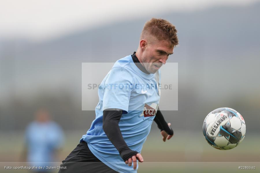 Philipp Gößwein, sports, sport, soccer, action, TuS Aschaffenburg-Leider, TSV Retzbach, Sportgelände, Saison 2019/2020, Retzbach, Oktober 2020, Deutschland, Bezirksliga Unterfranken West, 18.10.2020 - Bild-ID: 2283362 Philipp Gößwein, sports, sport, soccer, action, TuS Aschaffenburg-Leider, TSV Retzbach, Sportgelände, Saison 2019/2020, Retzbach, Oktober 2020, Deutschland, Bezirksliga Unterfranken West, 18.10.2020 - Bild-ID: 2283362