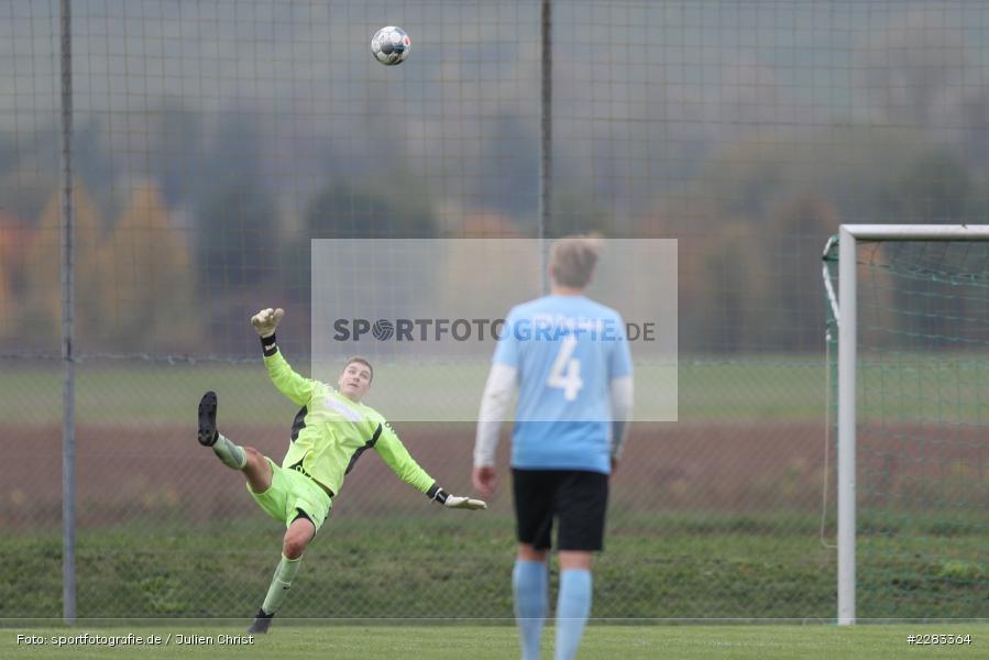 Felix Kühnlein, sports, sport, soccer, action, TuS Aschaffenburg-Leider, TSV Retzbach, Sportgelände, Saison 2019/2020, Retzbach, Oktober 2020, Deutschland, Bezirksliga Unterfranken West, 18.10.2020 - Bild-ID: 2283364 Felix Kühnlein, sports, sport, soccer, action, TuS Aschaffenburg-Leider, TSV Retzbach, Sportgelände, Saison 2019/2020, Retzbach, Oktober 2020, Deutschland, Bezirksliga Unterfranken West, 18.10.2020 - Bild-ID: 2283364