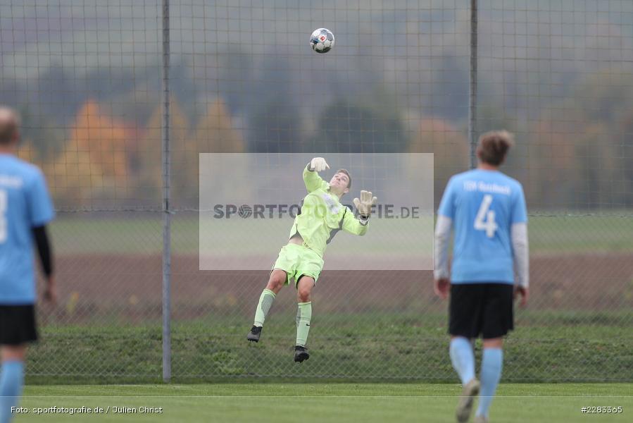 Felix Kühnlein, sports, sport, soccer, action, TuS Aschaffenburg-Leider, TSV Retzbach, Sportgelände, Saison 2019/2020, Retzbach, Oktober 2020, Deutschland, Bezirksliga Unterfranken West, 18.10.2020 - Bild-ID: 2283365 Felix Kühnlein, sports, sport, soccer, action, TuS Aschaffenburg-Leider, TSV Retzbach, Sportgelände, Saison 2019/2020, Retzbach, Oktober 2020, Deutschland, Bezirksliga Unterfranken West, 18.10.2020 - Bild-ID: 2283365