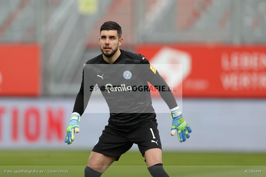Torwart, Ioannis Gelios, FLYERALARM Arena, Würzburg, 18.10.2020, sport, action, Saison 2020/2021, soccer, sports, 2. Bundesliga, Deutschland, Oktober 2020, KSV, Holstein Kiel, FC Würzburger Kickers - Bild-ID: 2283418 Torwart, Ioannis Gelios, FLYERALARM Arena, Würzburg, 18.10.2020, sport, action, Saison 2020/2021, soccer, sports, 2. Bundesliga, Deutschland, Oktober 2020, KSV, Holstein Kiel, FC Würzburger Kickers - Bild-ID: 2283418