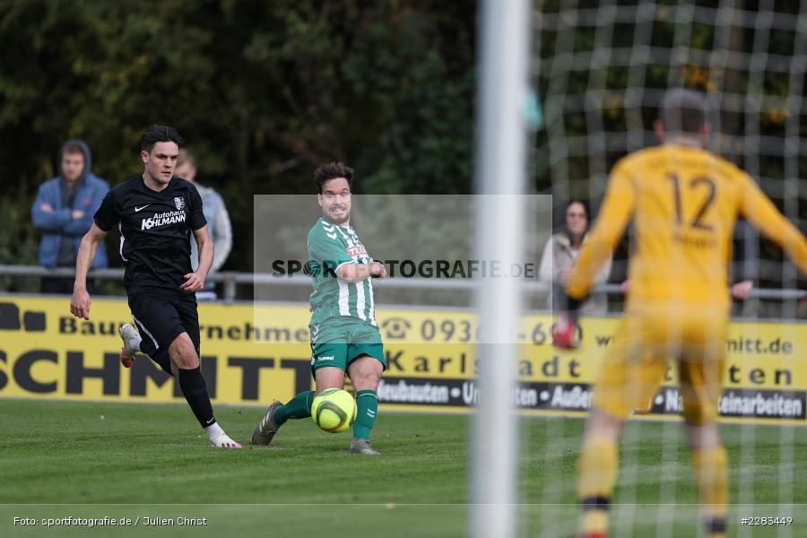 Jan Martin, Benjamin Kaufmann, Sportgelände In der Au, Karlburg, 24.10.2020, BFV, sport, action, Fussball, Deutschland, Oktober 2020, Saison 2019/2020, Bayernliga Nord, TSV Grossbardorf, TSV Karlburg - Bild-ID: 2283449 Jan Martin, Benjamin Kaufmann, Sportgelände In der Au, Karlburg, 24.10.2020, BFV, sport, action, Fussball, Deutschland, Oktober 2020, Saison 2019/2020, Bayernliga Nord, TSV Grossbardorf, TSV Karlburg - Bild-ID: 2283449