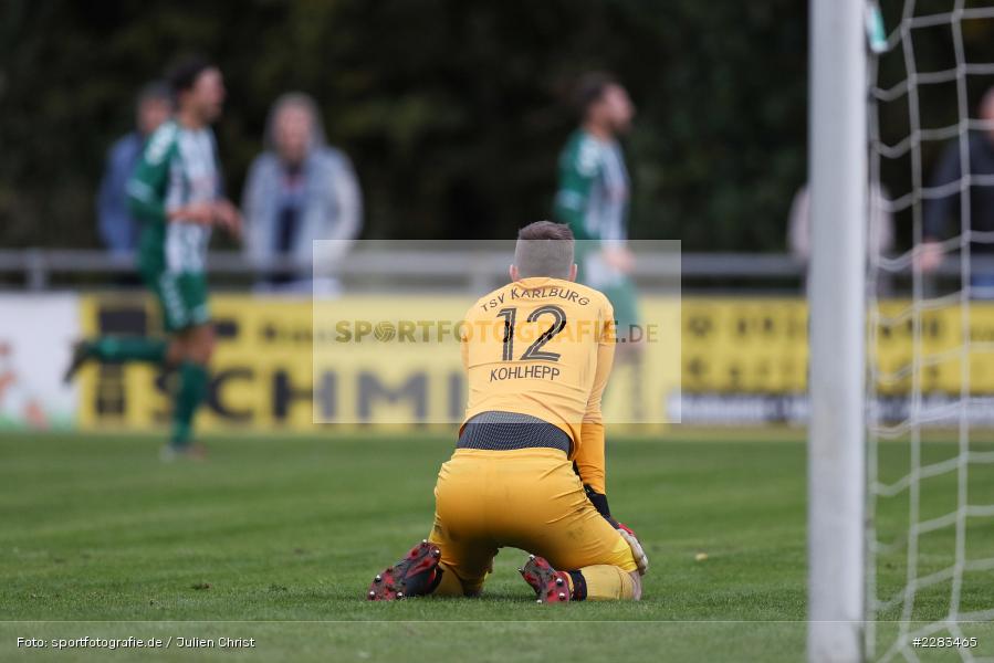 Jonas Kohlhepp, Simon Snaschel, Sportgelände In der Au, Karlburg, 24.10.2020, BFV, sport, action, Fussball, Deutschland, Oktober 2020, Saison 2019/2020, Bayernliga Nord, TSV Grossbardorf, TSV Karlburg - Bild-ID: 2283465 Jonas Kohlhepp, Simon Snaschel, Sportgelände In der Au, Karlburg, 24.10.2020, BFV, sport, action, Fussball, Deutschland, Oktober 2020, Saison 2019/2020, Bayernliga Nord, TSV Grossbardorf, TSV Karlburg - Bild-ID: 2283465