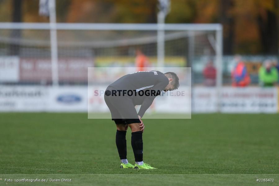 Steffen Bachmann, Sportgelände In der Au, Karlburg, 24.10.2020, BFV, sport, action, Fussball, Deutschland, Oktober 2020, Saison 2019/2020, Bayernliga Nord, TSV Grossbardorf, TSV Karlburg - Bild-ID: 2283472