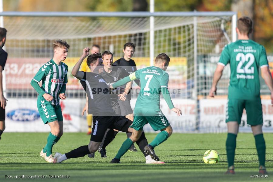 Lukas Illig, Jan Martin, Sportgelände In der Au, Karlburg, 24.10.2020, BFV, sport, action, Fussball, Deutschland, Oktober 2020, Saison 2019/2020, Bayernliga Nord, TSV Grossbardorf, TSV Karlburg - Bild-ID: 2283489 Lukas Illig, Jan Martin, Sportgelände In der Au, Karlburg, 24.10.2020, BFV, sport, action, Fussball, Deutschland, Oktober 2020, Saison 2019/2020, Bayernliga Nord, TSV Grossbardorf, TSV Karlburg - Bild-ID: 2283489