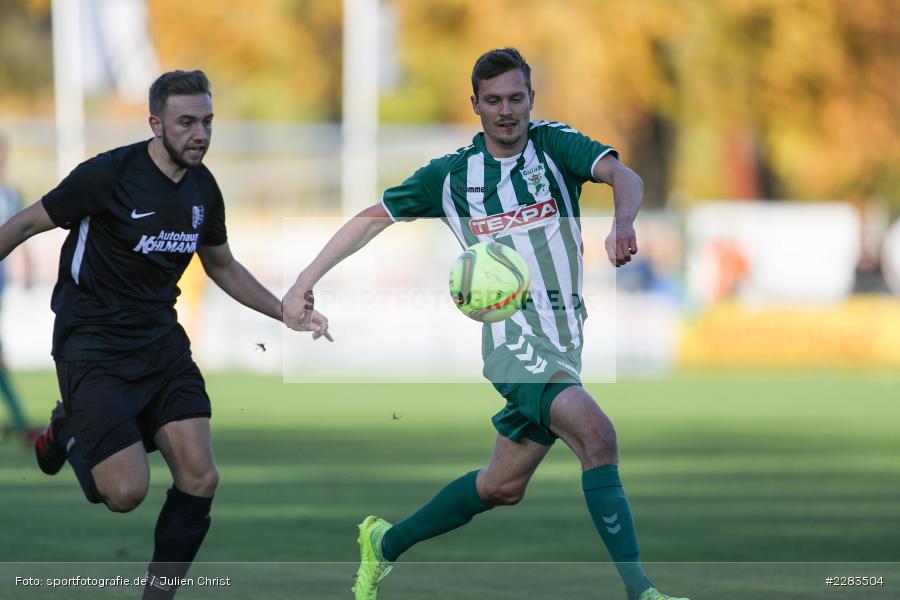 Markus Kirchner, Sebastian Stumpf, Sportgelände In der Au, Karlburg, 24.10.2020, BFV, sport, action, Fussball, Deutschland, Oktober 2020, Saison 2019/2020, Bayernliga Nord, TSV Grossbardorf, TSV Karlburg - Bild-ID: 2283504 Markus Kirchner, Sebastian Stumpf, Sportgelände In der Au, Karlburg, 24.10.2020, BFV, sport, action, Fussball, Deutschland, Oktober 2020, Saison 2019/2020, Bayernliga Nord, TSV Grossbardorf, TSV Karlburg - Bild-ID: 2283504
