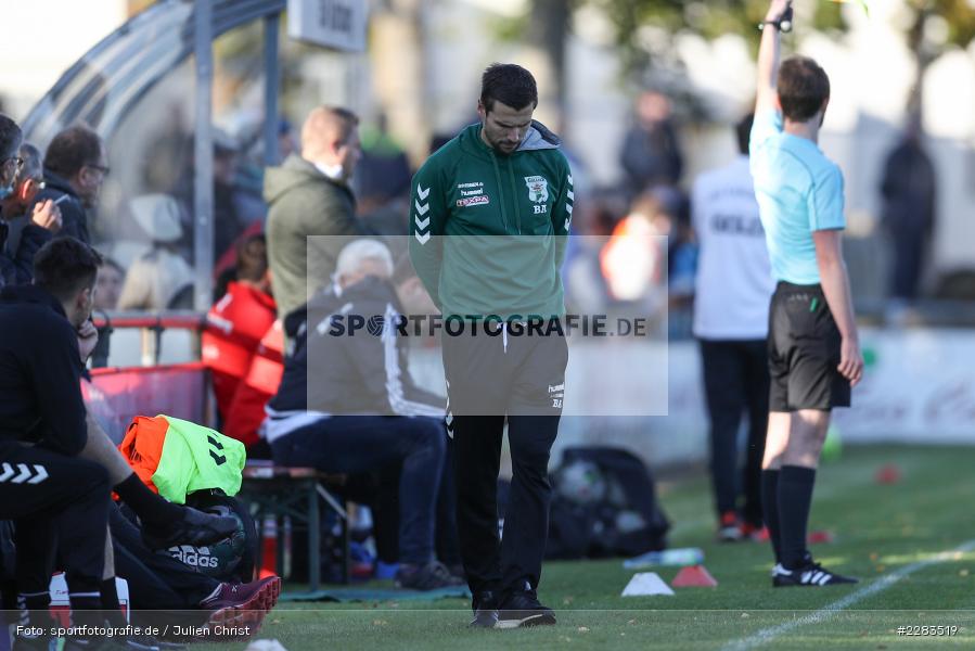 Trainer, Andreas Brendler, Sportgelände In der Au, Karlburg, 24.10.2020, BFV, sport, action, Fussball, Deutschland, Oktober 2020, Saison 2019/2020, Bayernliga Nord, TSV Grossbardorf, TSV Karlburg - Bild-ID: 2283519 Trainer, Andreas Brendler, Sportgelände In der Au, Karlburg, 24.10.2020, BFV, sport, action, Fussball, Deutschland, Oktober 2020, Saison 2019/2020, Bayernliga Nord, TSV Grossbardorf, TSV Karlburg - Bild-ID: 2283519