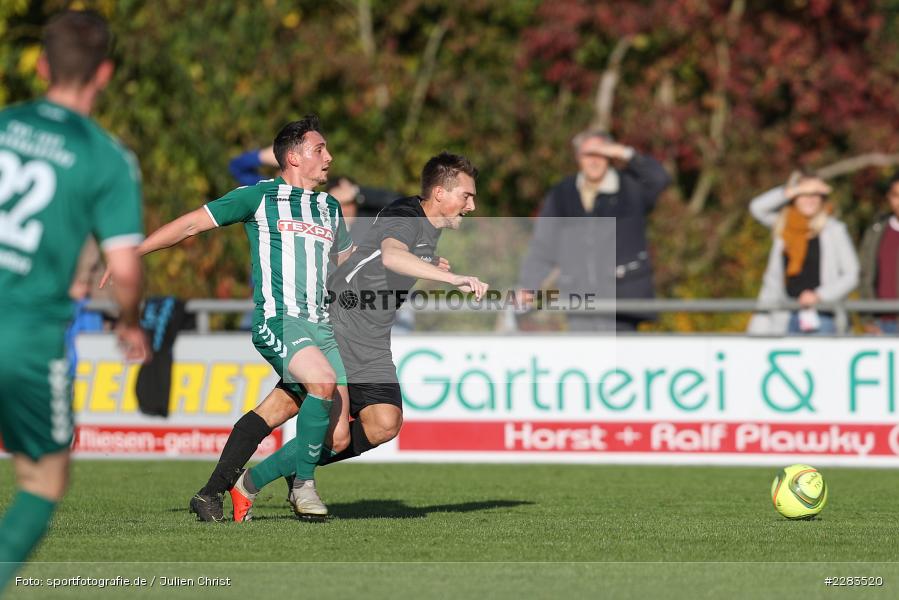 Florian Dietz, Andreas Rösch, Sportgelände In der Au, Karlburg, 24.10.2020, BFV, sport, action, Fussball, Deutschland, Oktober 2020, Saison 2019/2020, Bayernliga Nord, TSV Grossbardorf, TSV Karlburg - Bild-ID: 2283520 Florian Dietz, Andreas Rösch, Sportgelände In der Au, Karlburg, 24.10.2020, BFV, sport, action, Fussball, Deutschland, Oktober 2020, Saison 2019/2020, Bayernliga Nord, TSV Grossbardorf, TSV Karlburg - Bild-ID: 2283520