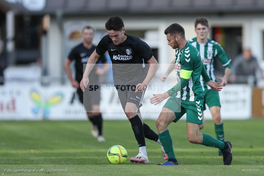 Lukas Illig, Jan Martin, Sportgelände In der Au, Karlburg, 24.10.2020, BFV, sport, action, Fussball, Deutschland, Oktober 2020, Saison 2019/2020, Bayernliga Nord, TSV Grossbardorf, TSV Karlburg - Bild-ID: 2283534 Lukas Illig, Jan Martin, Sportgelände In der Au, Karlburg, 24.10.2020, BFV, sport, action, Fussball, Deutschland, Oktober 2020, Saison 2019/2020, Bayernliga Nord, TSV Grossbardorf, TSV Karlburg - Bild-ID: 2283534